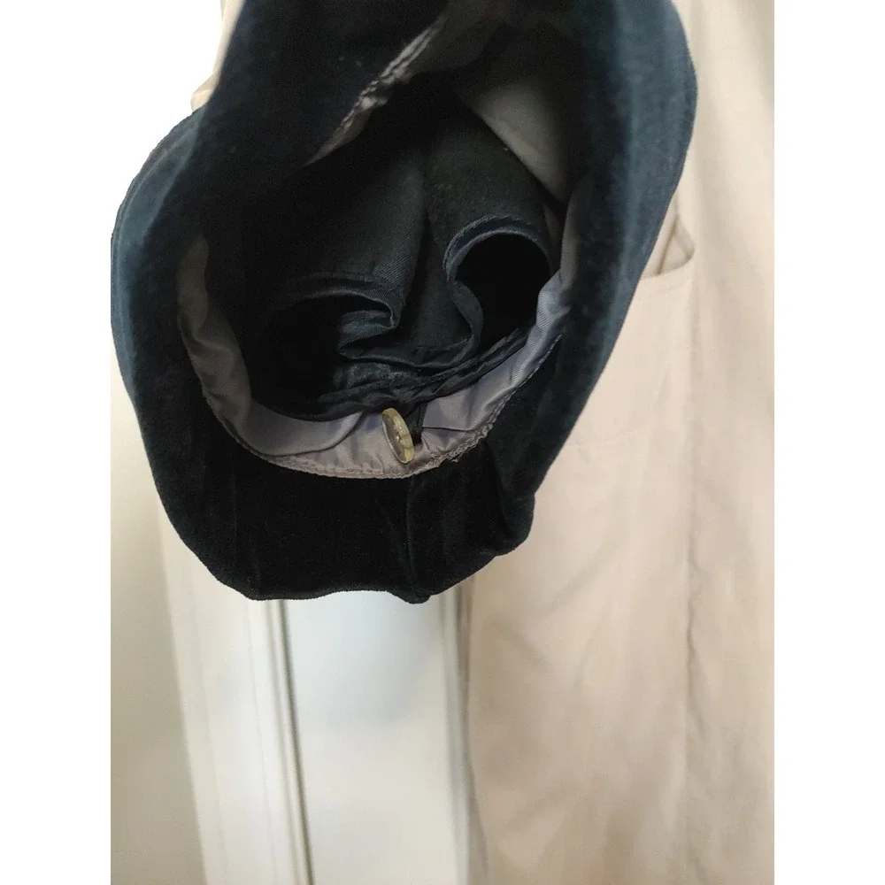 90s London Fog Double Breast Trench Duster Coat Hood Removable Wool Liner 8 Reg - Picture 5 of 9